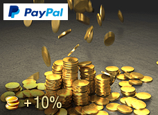 Бонус в Премиум магазине при оплате через PayPal